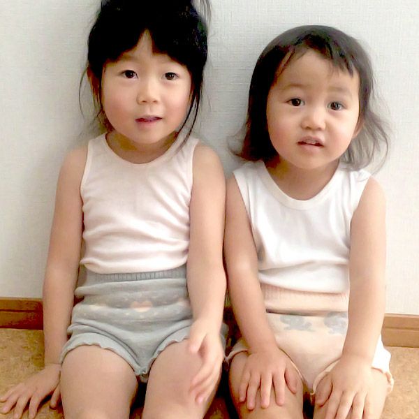 Lily Lotus タンクトップ&ショートパンツS オーガニックコットン Lily Lotus タンクトップ&ショートパンツS オーガニックコットン