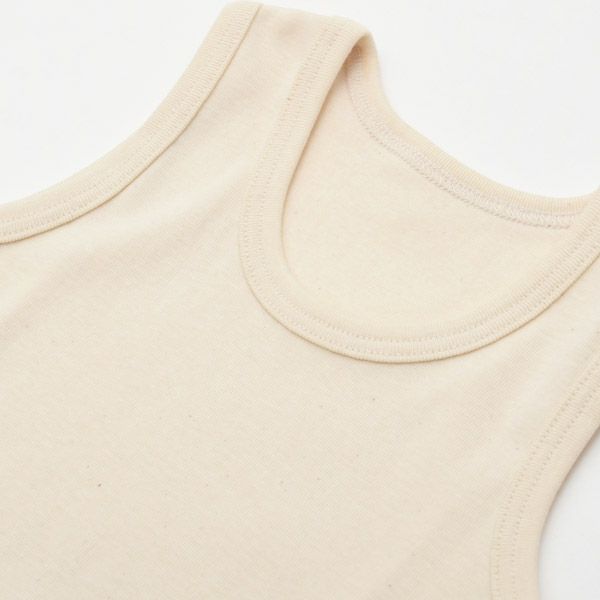 オーガニックコットン ベビーフライスタンクトップ