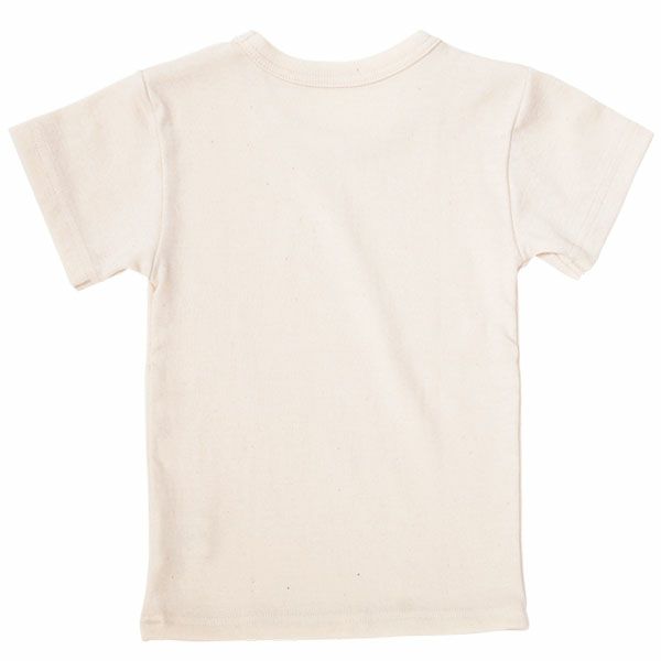 オーガニックコットン ベビーフライス半袖Tシャツ
