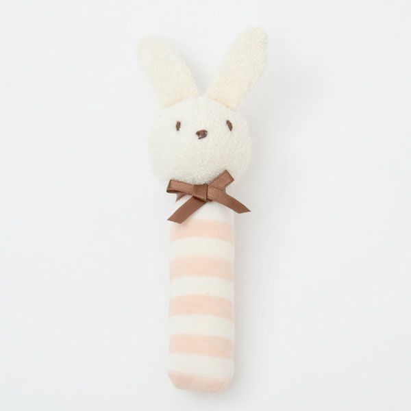 オーガニックコットン スティックガラガラ