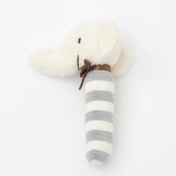 オーガニックコットン スティックガラガラ