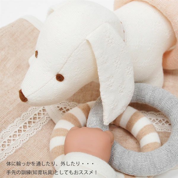オーガニックコットン ぬいぐるみ リングダックス