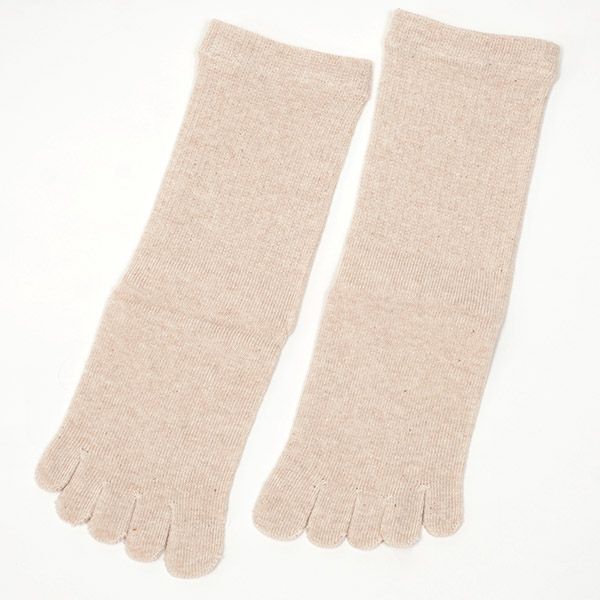 オーガニックコットン 5本指エコソックス