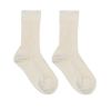 オーガニックコットン キッズ 綿100％ リブソックス