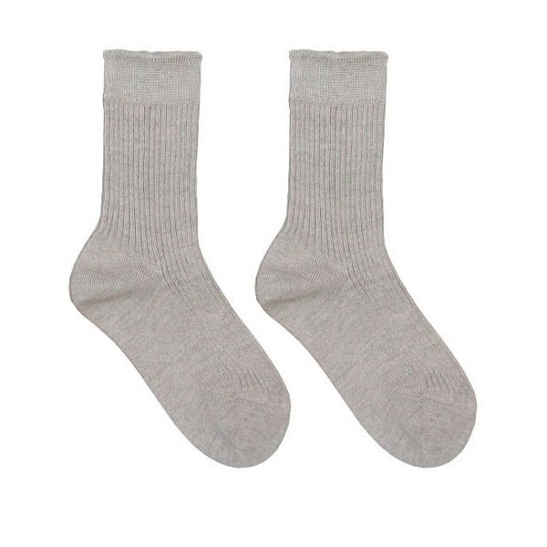 オーガニックコットン キッズ 綿100％ リブソックス