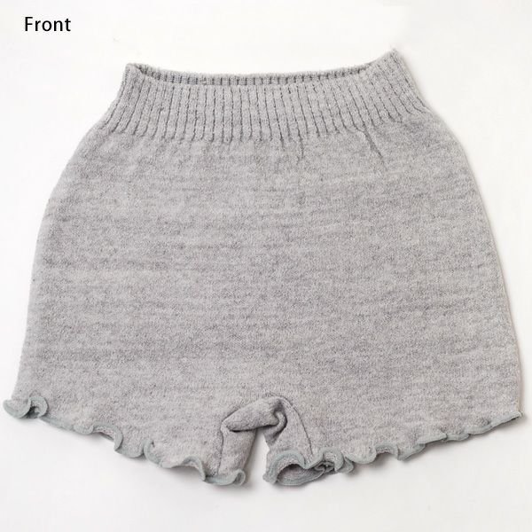 オーガニックコットン キッズ うさぎ柄ブルマ