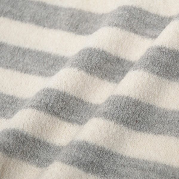 オーガニックコットン ホールガーメント ショートパンツ　ボーダー柄