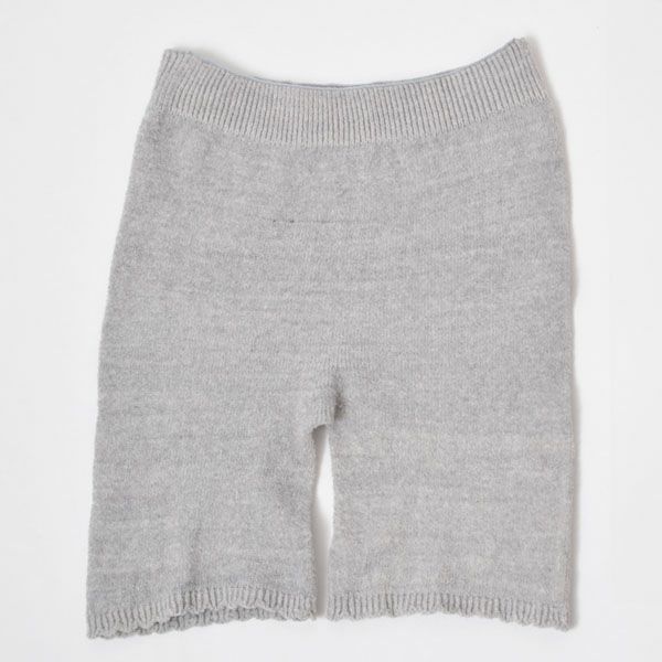 オーガニックコットン ホールガーメント ハーフパンツ