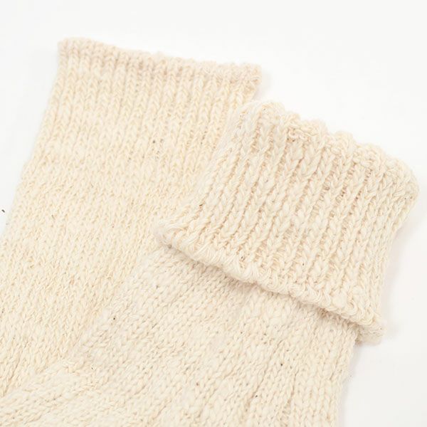 オーガニックコットン ガラボウソックス ミドル丈