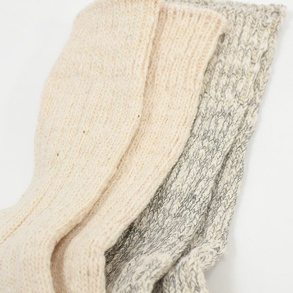 オーガニックコットン ガラボウソックス ミドル丈