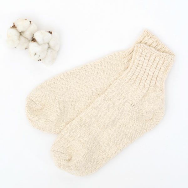 オーガニックコットン ガラボウソックス アンクル丈