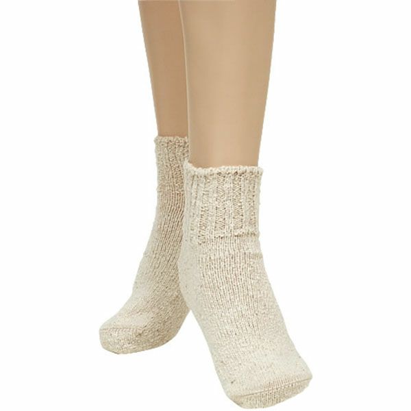 オーガニックコットン ガラボウソックス アンクル丈