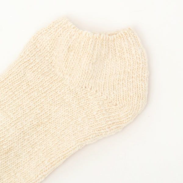 オーガニックコットン ガラボウソックス スニーカー丈