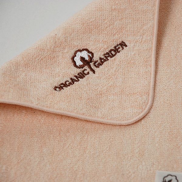 オーガニックコットン ミニタオルハンカチ 彩土染め