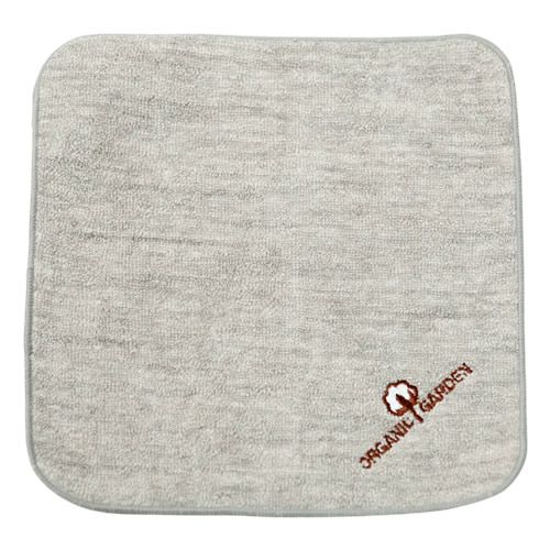 オーガニックコットン ミニタオルハンカチ 彩土染め