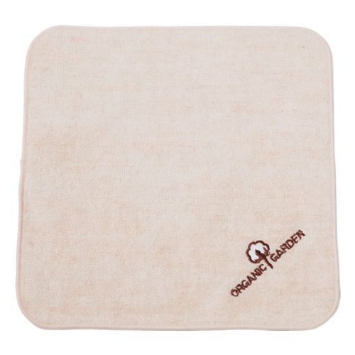 オーガニックコットン ミニタオルハンカチ 彩土染め