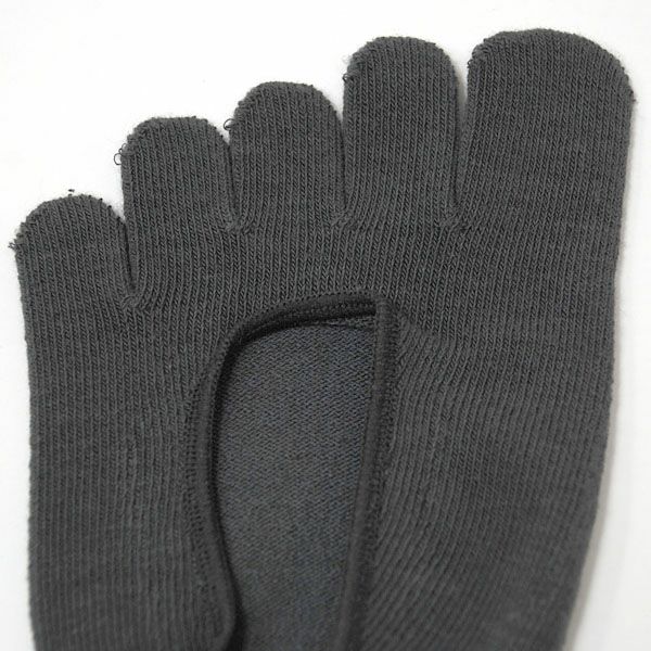 オーガニックコットン 五倍子 5本指カバーソックス