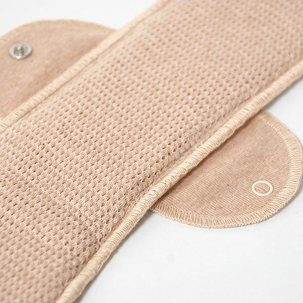 オーガニックコットン 【防水】布ナプキン Luna Angel Plus ロング メッシュ