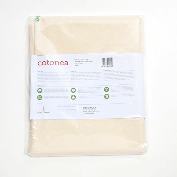 オーガニックコットン 防水シート（おねしょ・介護） 70×100