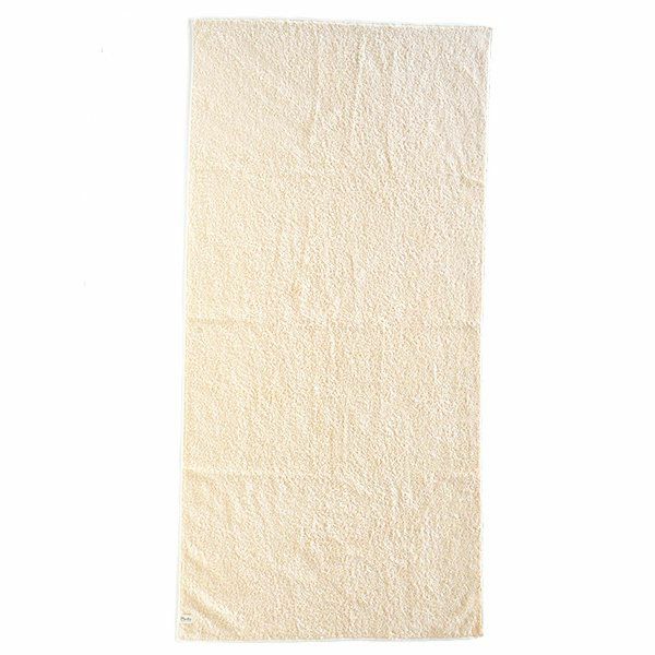 オーガニックコットン コレット2 バスタオル きなり 58×120