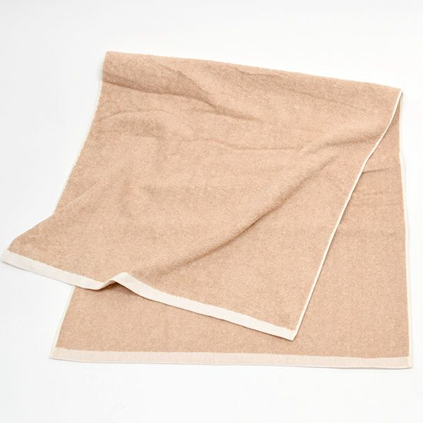 オーガニックコットン プレーン バスタオル