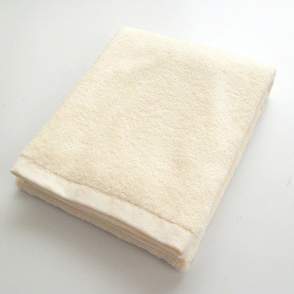 オーガニックコットン プレーン バスタオル