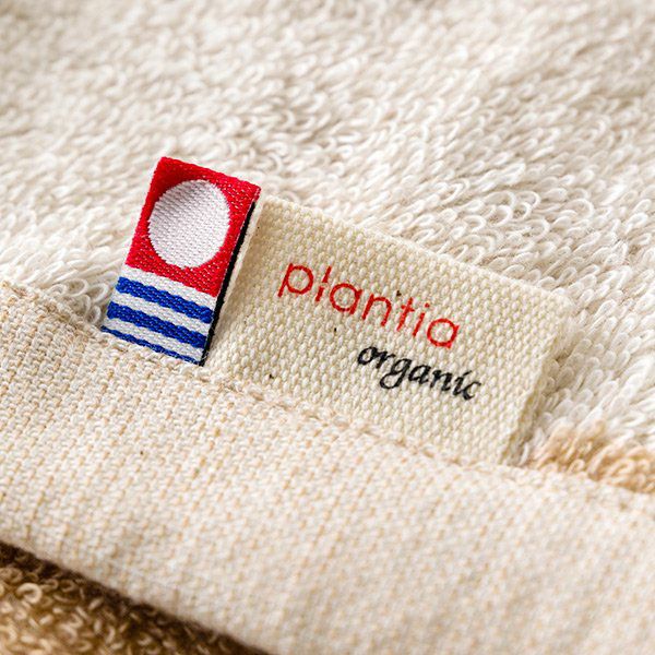 オーガニックコットン ドット フェイスタオル 33×80