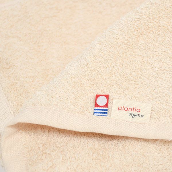 オーガニックコットン 癒し フェイスタオル きなり 33×80