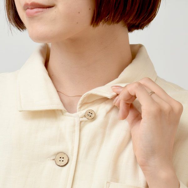 オーガニックコットン 2重ガーゼパジャマ