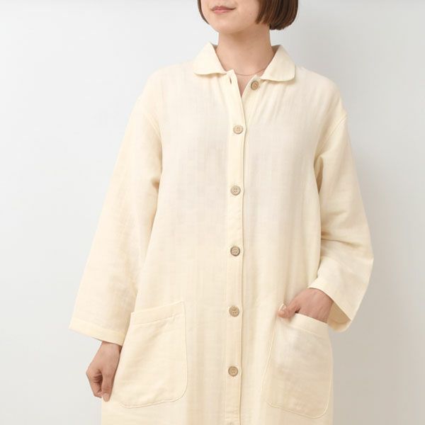 オーガニックコットン 2重ガーゼ リラクシングウェア