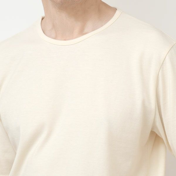 オーガニックコットン 20天竺長袖Tシャツ