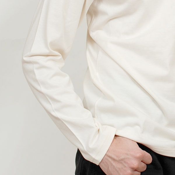オーガニックコットン 20天竺長袖Tシャツ