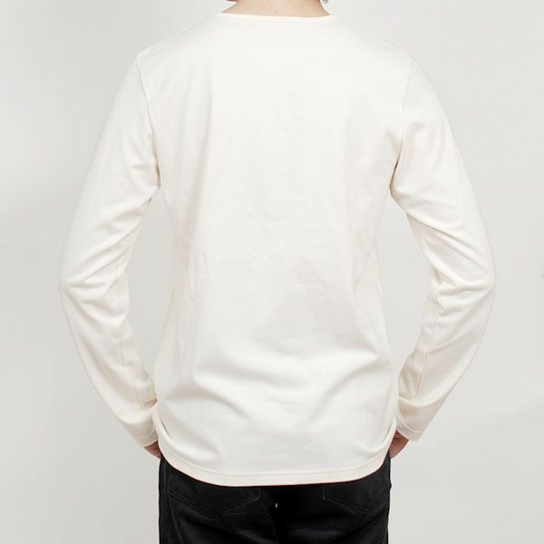 オーガニックコットン 20天竺長袖Tシャツ