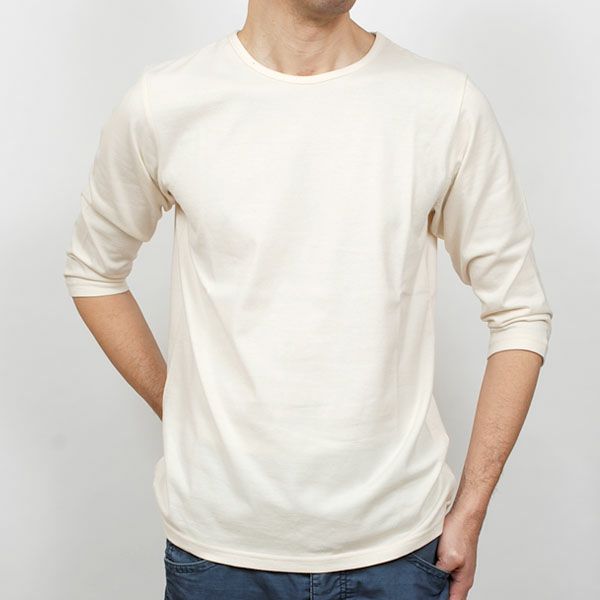 オーガニックコットン 源さんの天竺シャツ（7分袖）