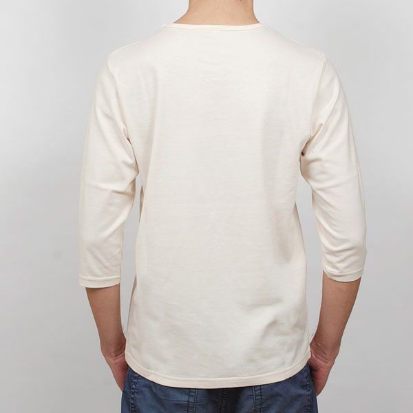 オーガニックコットン 源さんの天竺シャツ（7分袖）