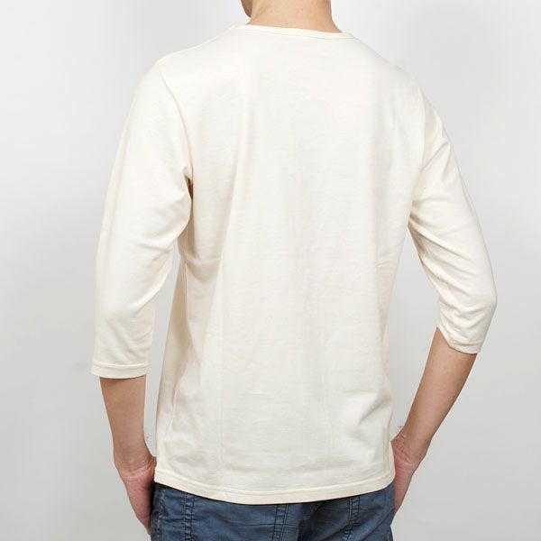 オーガニックコットン 源さんの天竺シャツ（7分袖）