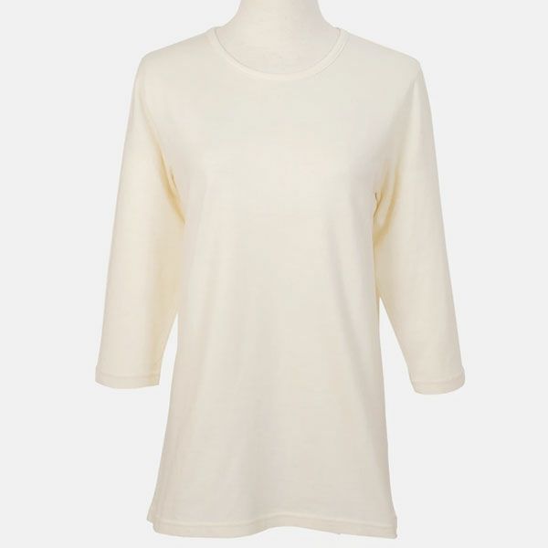 オーガニックコットン 源さんの天竺シャツ（7分袖）