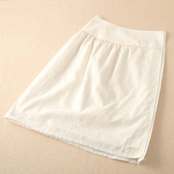 オーガニックコットン 花柄ガーゼ 多機能授乳ケープ ナチュラル