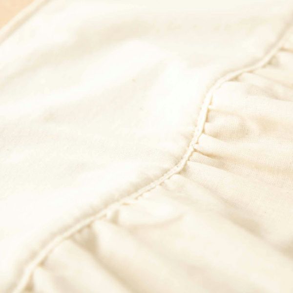 オーガニックコットン 花柄ガーゼ 多機能授乳ケープ ナチュラル