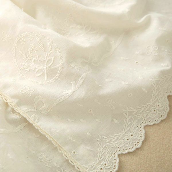 オーガニックコットン ベビー【クラシカルレース】セレモニードレスセット