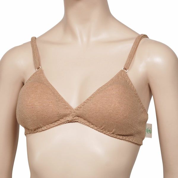 オーガニックコットン【ピュアソフト】カシュクールブラ