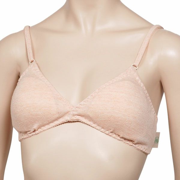 オーガニックコットン【ピュアソフト】カシュクールブラ