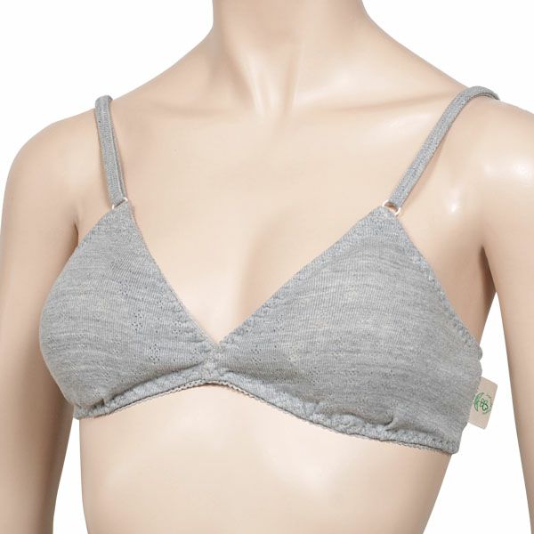 オーガニックコットン【ピュアソフト】カシュクールブラ