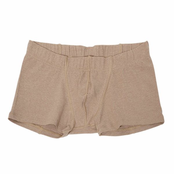 オーガニックコットン メンズ ベア天ローライズボクサー