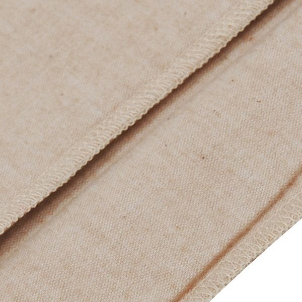 オーガニックコットン 三つ折り布ナプキン 薄手起毛 茶