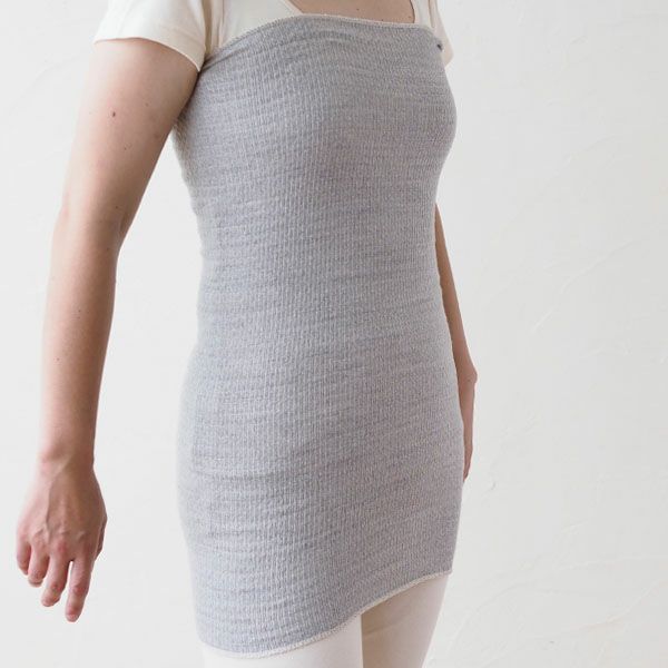 オーガニックコットン タック腹巻