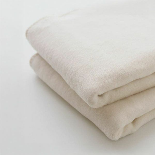 オーガニックコットン 斜文織綿毛布 シングル