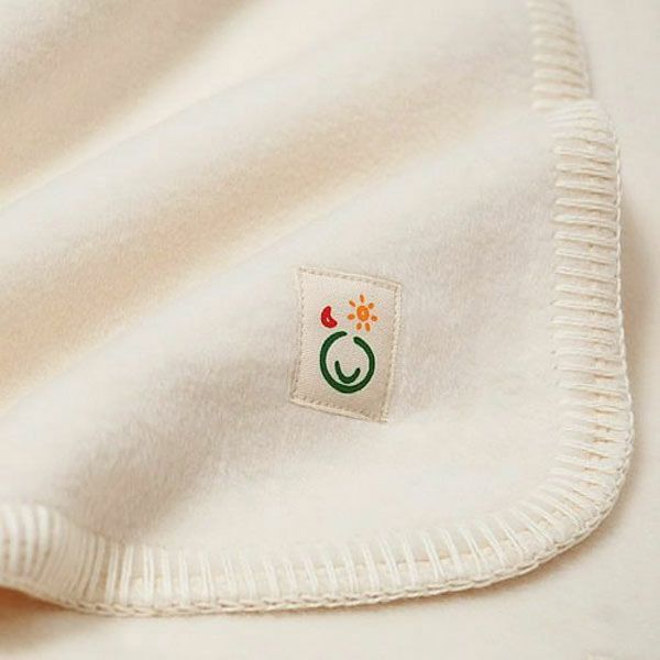 オーガニックコットン 斜文織綿毛布 ダブル