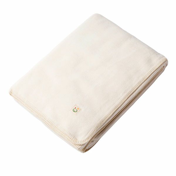 オーガニックコットン 斜文織綿毛布 ダブル
