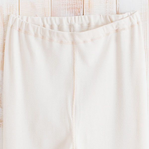 オーガニックコットン レディースフライスインナーレギンス 生成